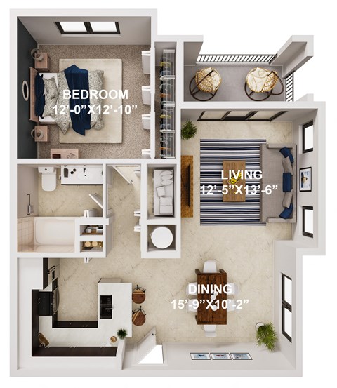 A2 floorplan